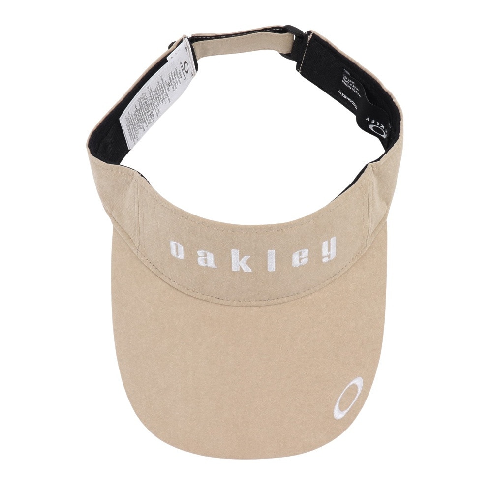 オークリー（OAKLEY）（レディース）ゴルフ 吸汗速乾 抗菌防臭 ELEVATE FA 24.0 サンバイザー FOS800061-5GL