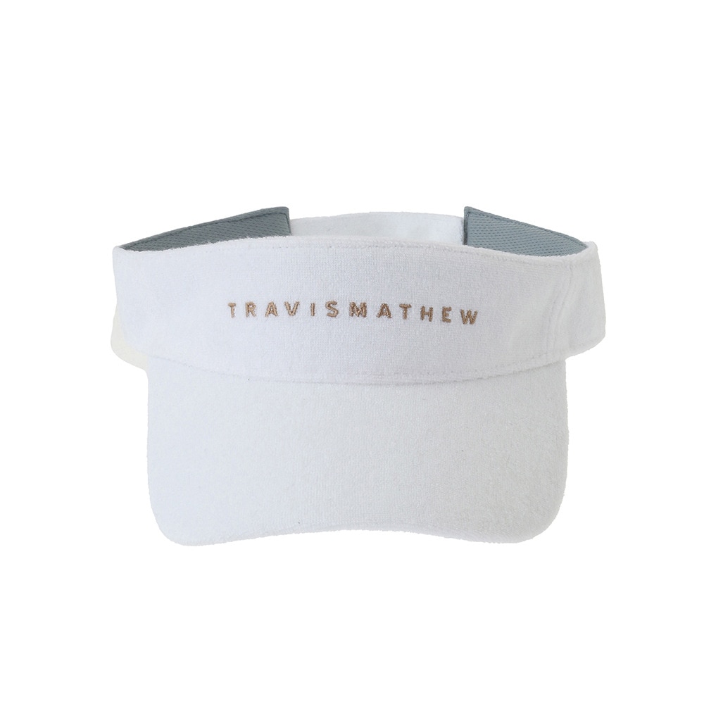 トラヴィスマシュー（Travis Mathew）（レディース）ゴルフ パイルバイザー 7AL957-1WHT