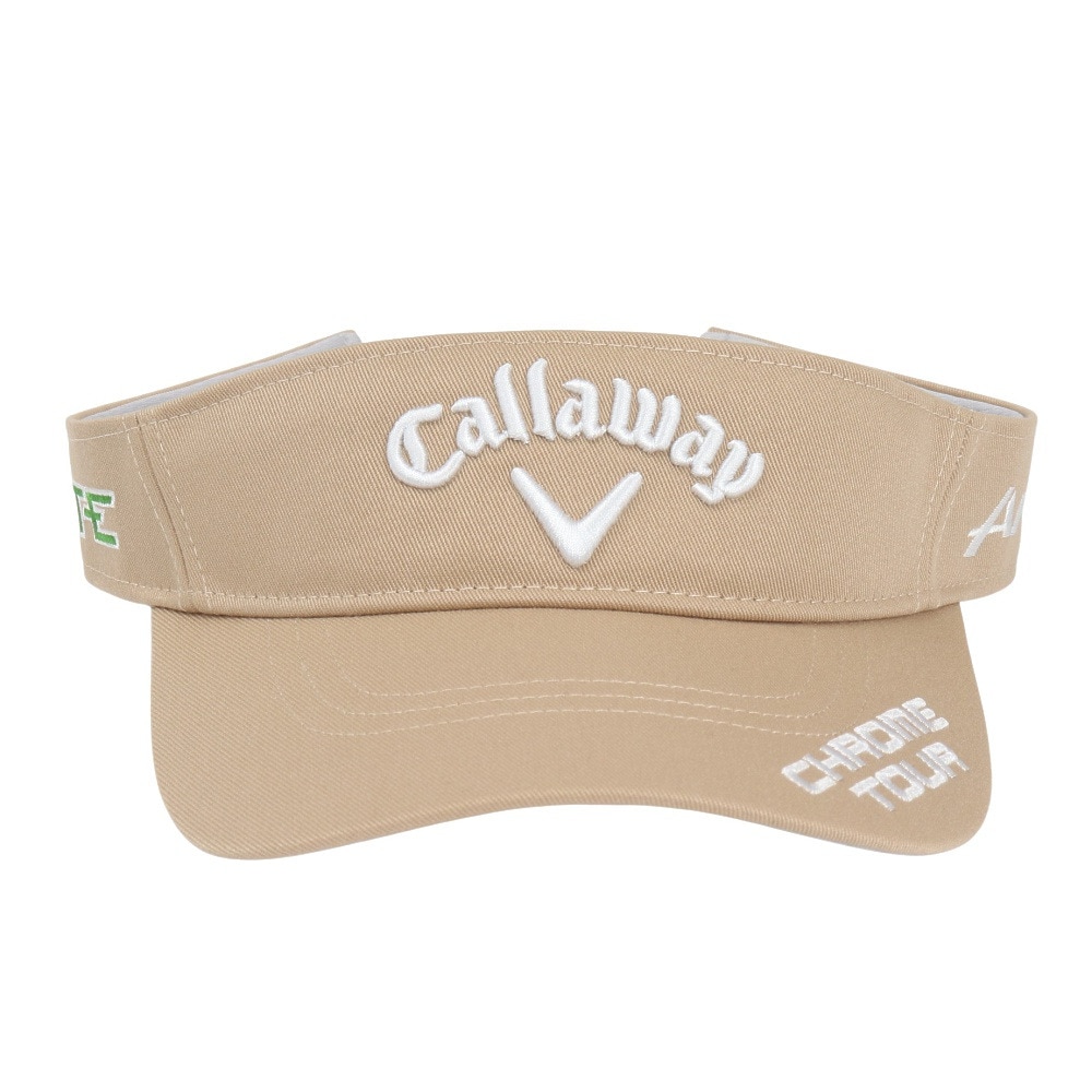 キャロウェイ（CALLAWAY）（レディース）ゴルフ 吸汗速乾 TOUR RTW バイザー C25990204-1040