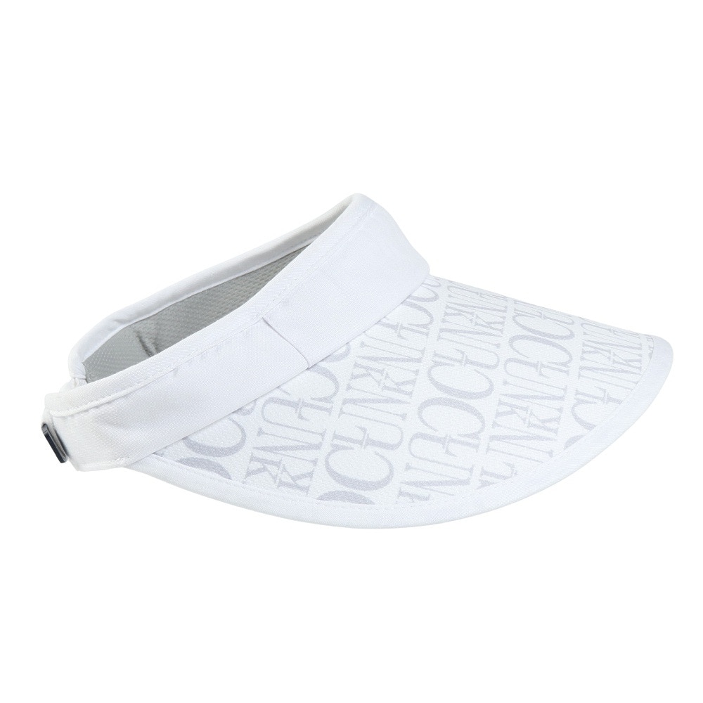 クランク（CLUNK）（レディース）ゴルフ シャンブレーワイドバイザー CL5TWD03 WHT