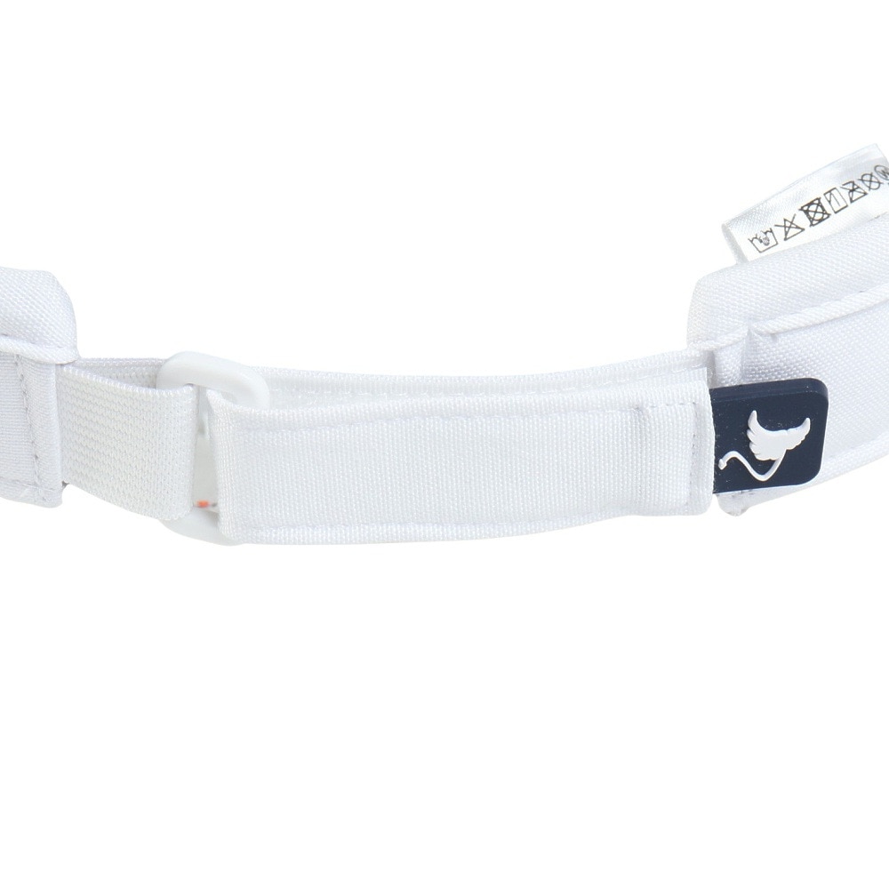 クランク（CLUNK）（レディース）ゴルフ シャンブレーワイドバイザー CL5TWD03 WHT