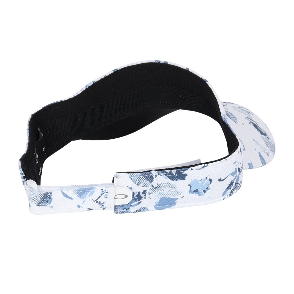 オークリー（OAKLEY）（レディース）ゴルフ 吸汗速乾 接触冷感 Elevate グラフィック サンバイザー 25.0 FOS800066-100