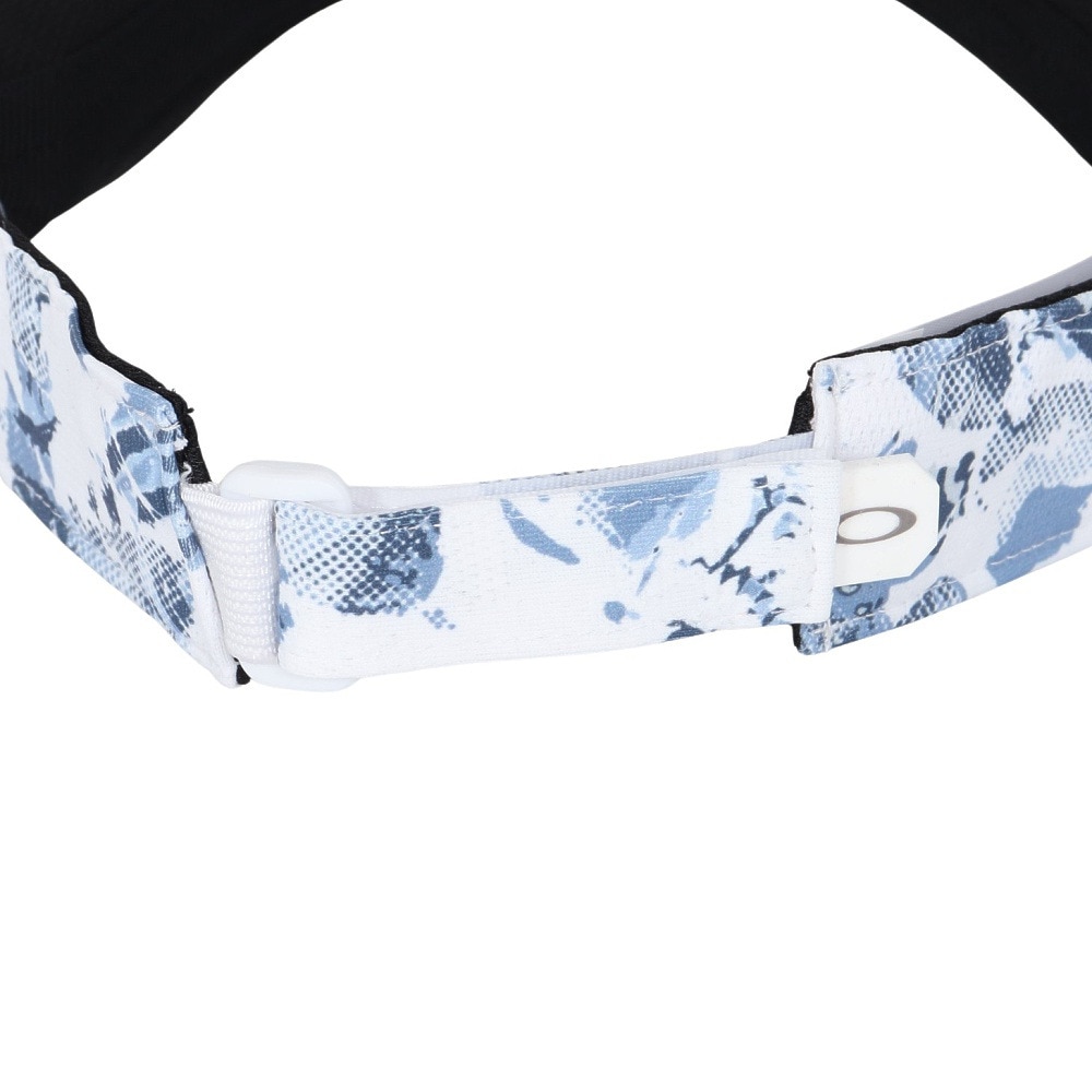 オークリー（OAKLEY）（レディース）ゴルフ 吸汗速乾 接触冷感 Elevate グラフィック サンバイザー 25.0 FOS800066-100