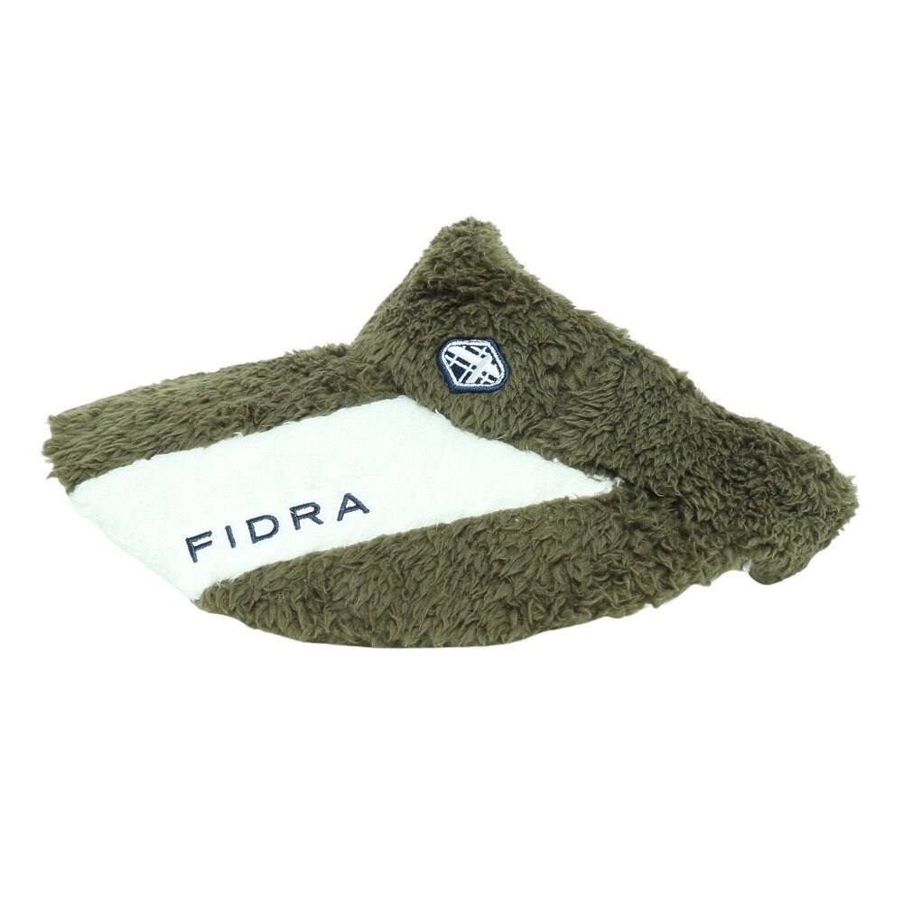 フィドラ（FIDRA）（レディース）ゴルフ 吸汗速乾 ボア ワイドバイザー FD5QWD14 KHK