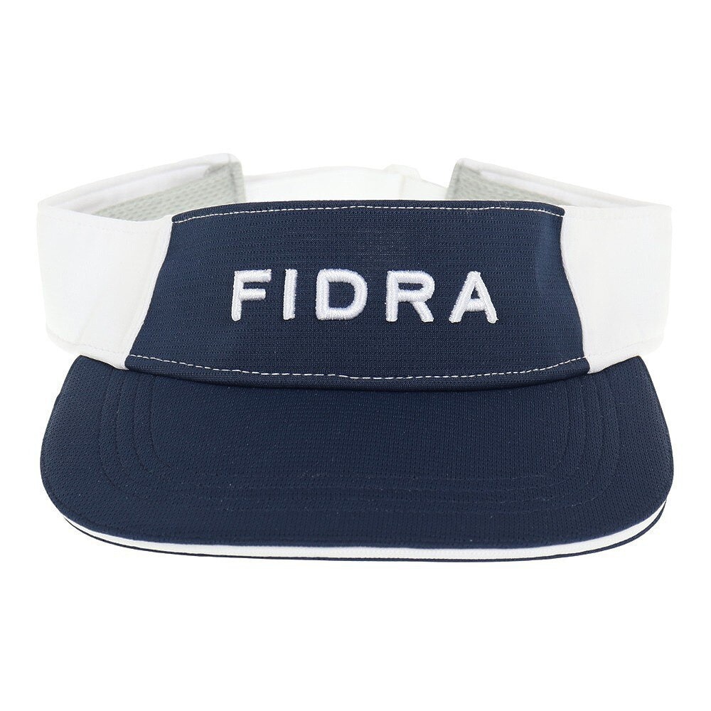 フィドラ（FIDRA）（レディース）ゴルフ 吸汗 速乾 接触冷感 ピンメッシュバイザー FD5PWD12 NVY