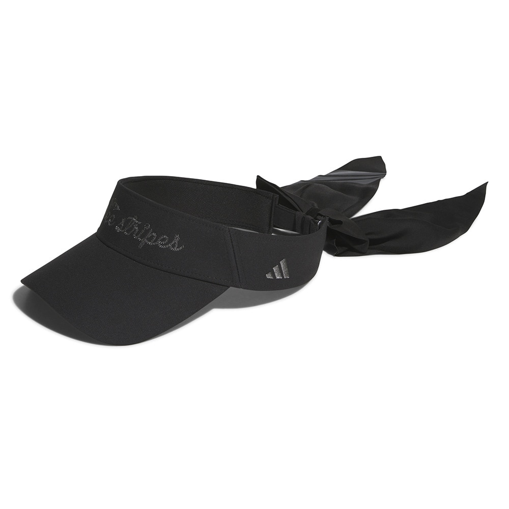 アディダス（adidas）（レディース）リボンバイザー KUH35-JH3625BLK