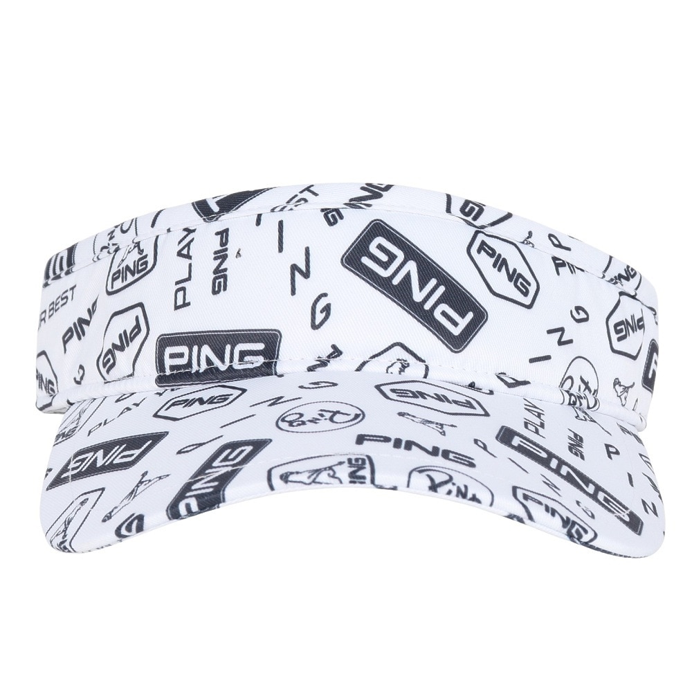 ピン（PING）（レディース）ゴルフ 総柄プリントバイザー 622-5187200-030