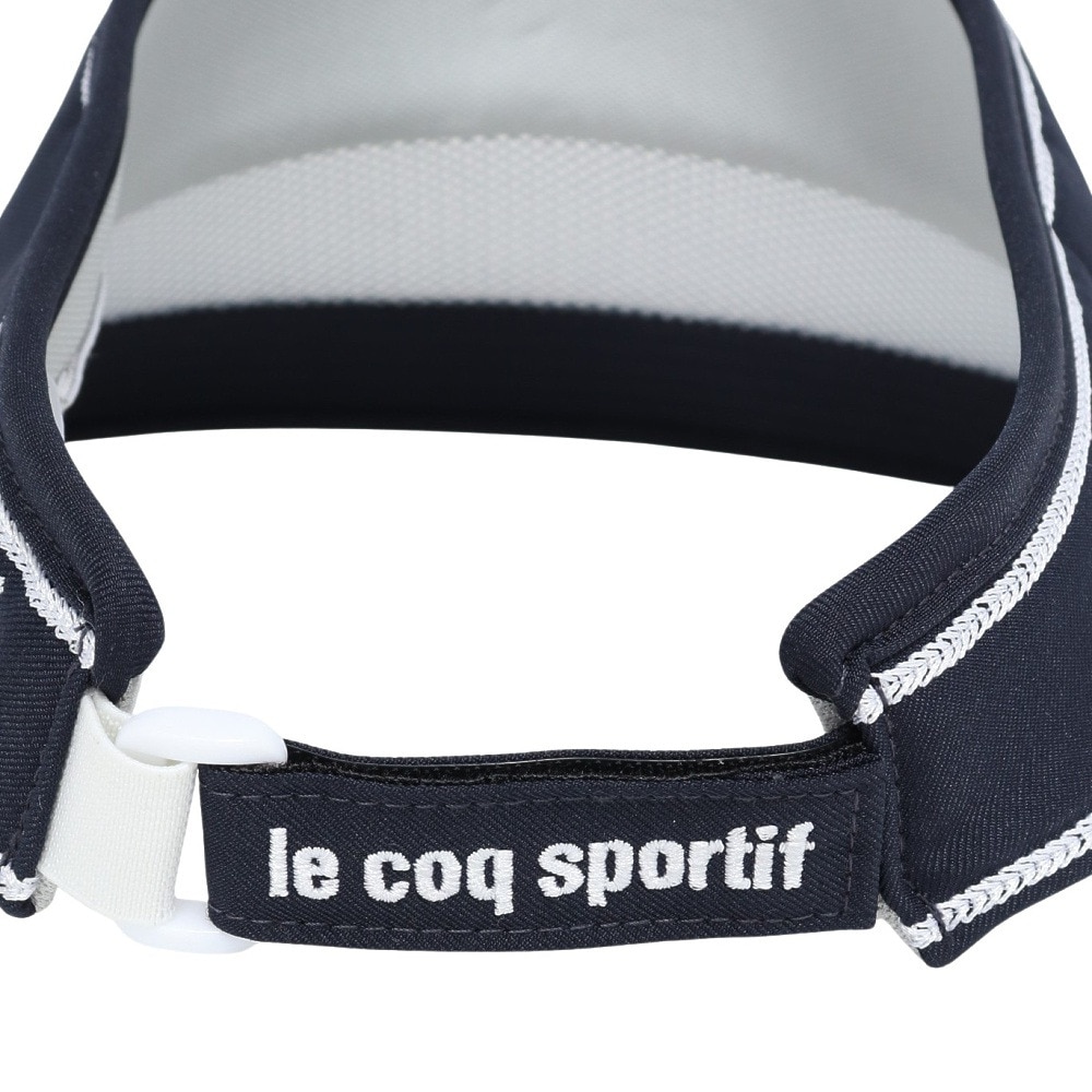 ルコックスポルティフ（lecoqsportif）（レディース）ゴルフ 日よけサンバイザー LG5SCP54L NV00
