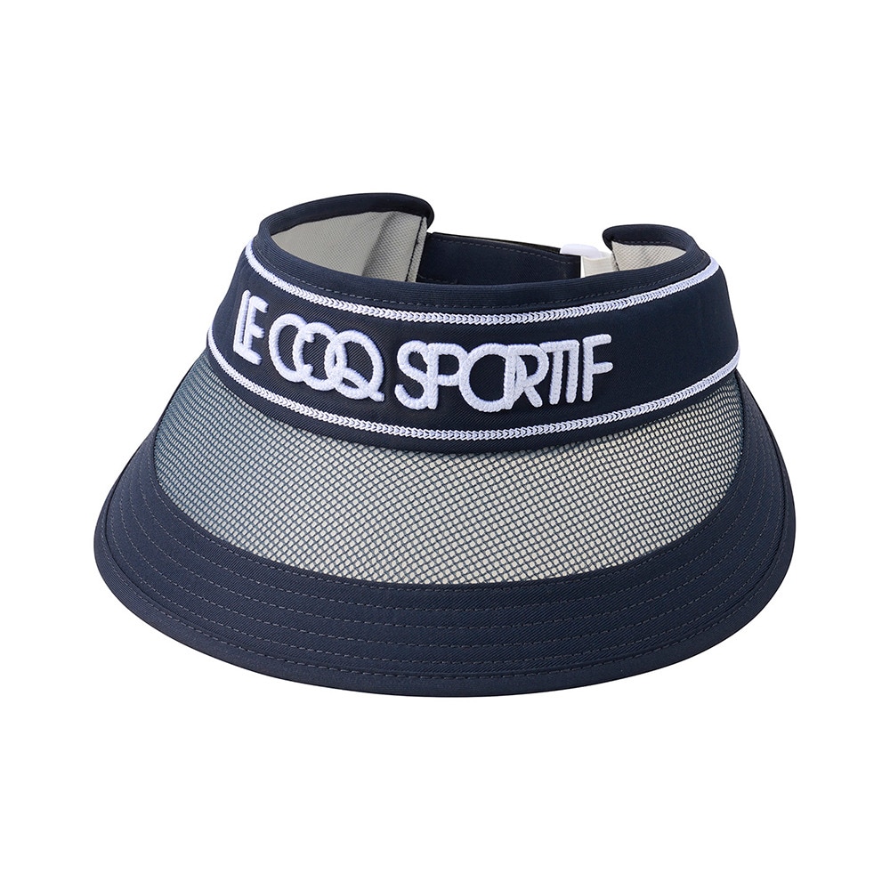ルコックスポルティフ（lecoqsportif）（レディース）ゴルフ 日よけサンバイザー LG5SCP54L NV00