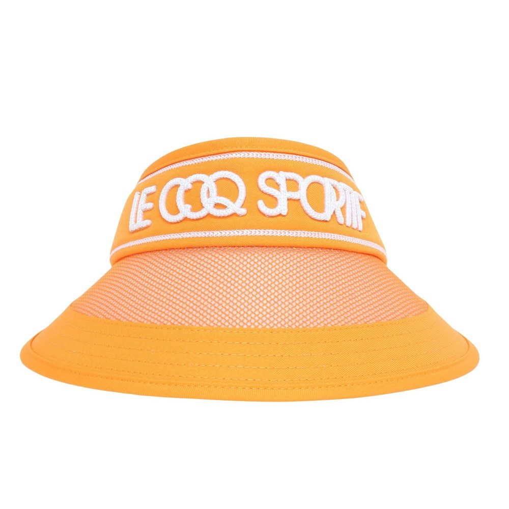 ルコックスポルティフ（lecoqsportif）（レディース）ゴルフ 日よけサンバイザー LG5SCP54L OR00