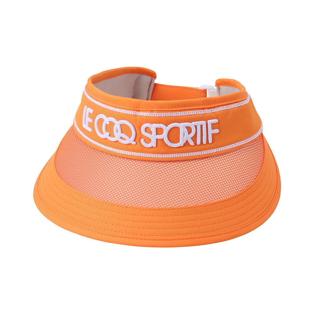 ルコックスポルティフ（lecoqsportif）（レディース）ゴルフ 日よけサンバイザー LG5SCP54L OR00