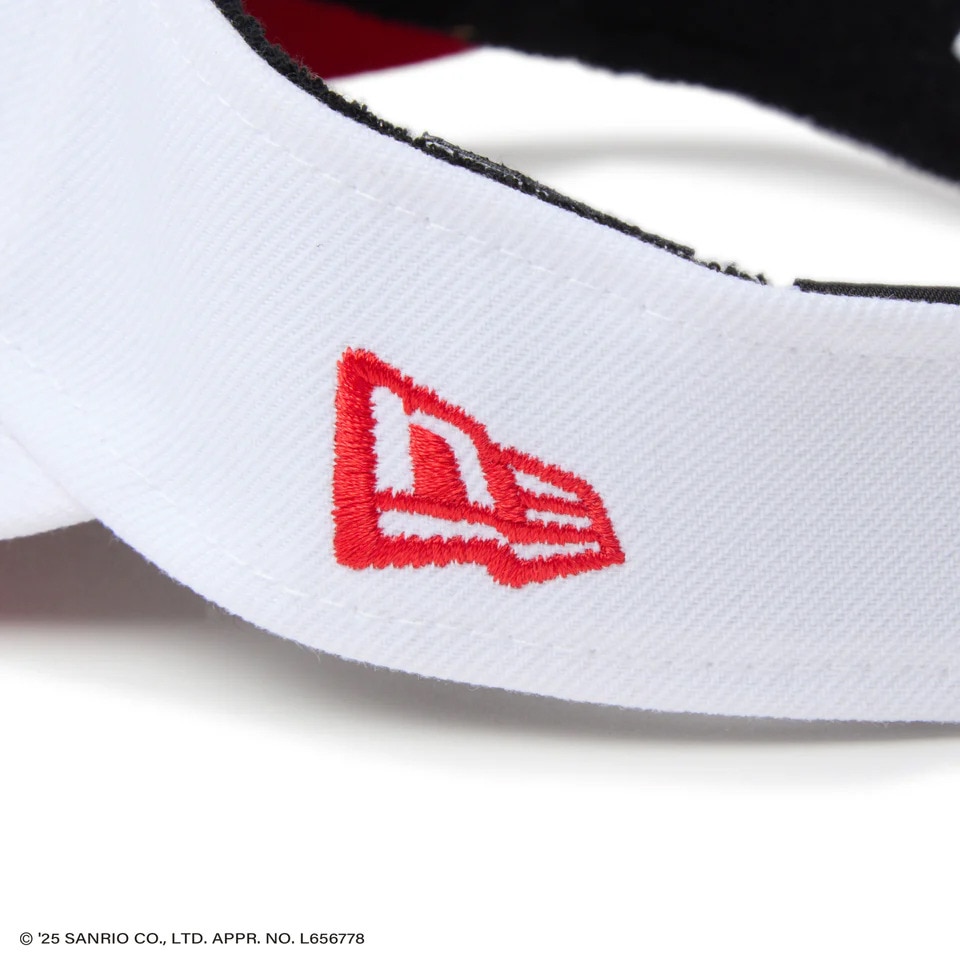 ニューエラ（NEW ERA）（レディース）サンバイザー ロングバイザー HELLO KITTY WHI 14348592