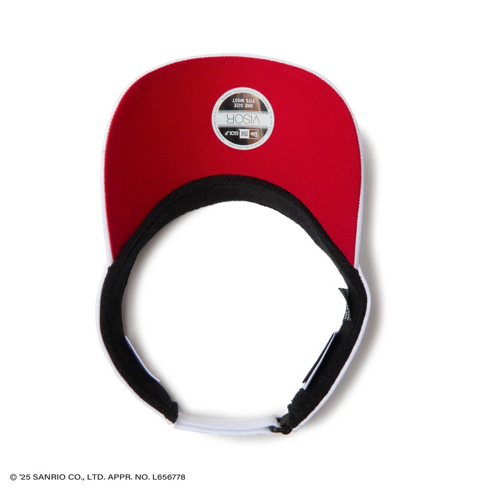 ニューエラ（NEW ERA）（レディース）サンバイザー ロングバイザー HELLO KITTY WHI 14348592
