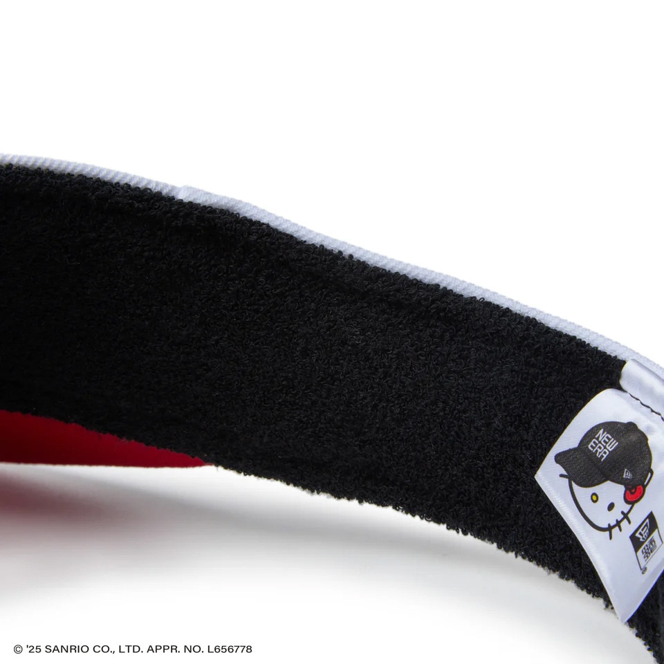 ニューエラ（NEW ERA）（レディース）サンバイザー ロングバイザー HELLO KITTY WHI 14348592