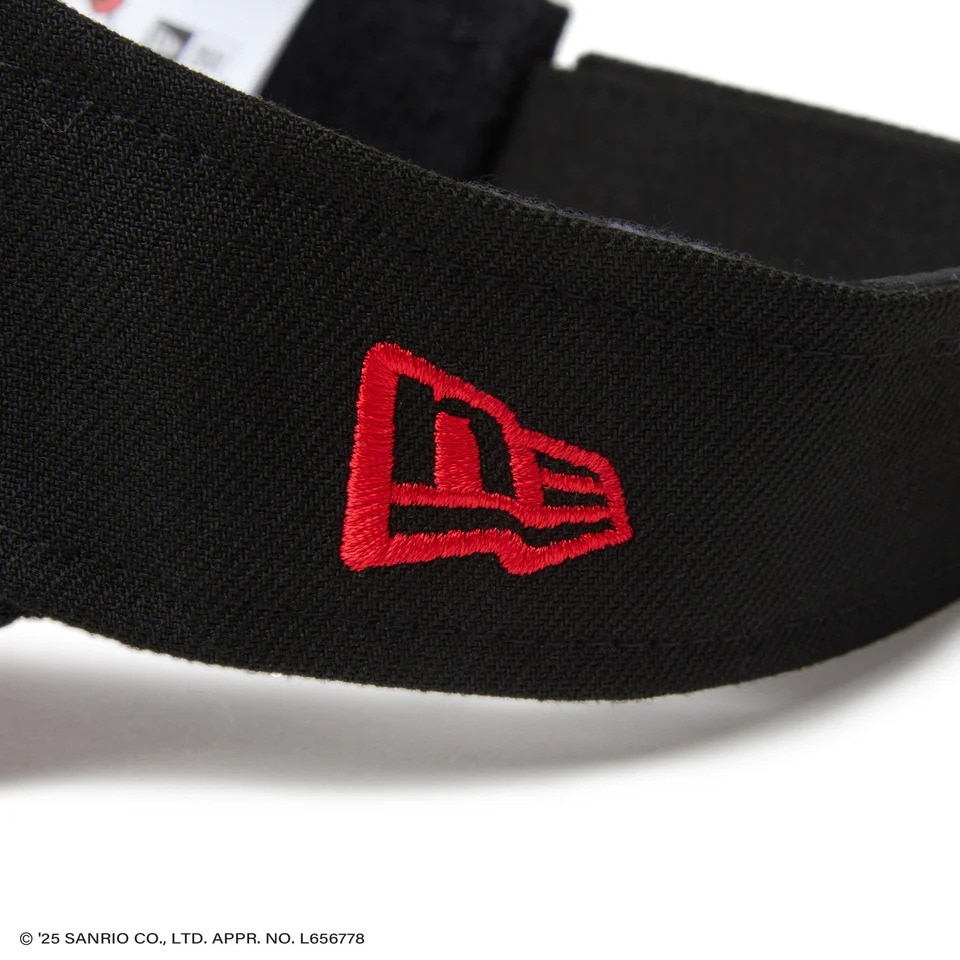 ニューエラ（NEW ERA）（レディース）サンバイザー ロングバイザー HELLO KITTY BLK 14348593