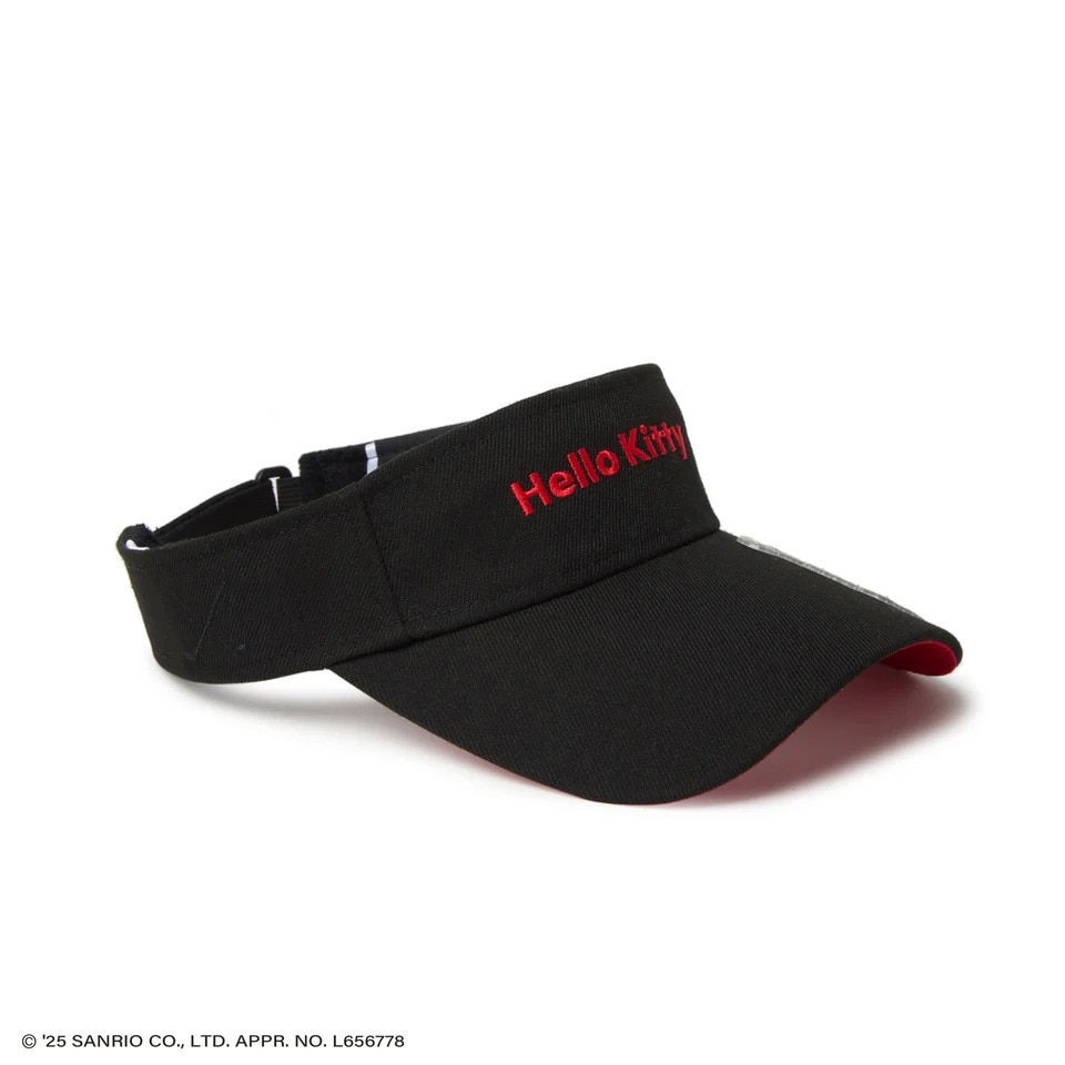 ニューエラ（NEW ERA）（レディース）サンバイザー ロングバイザー HELLO KITTY BLK 14348593