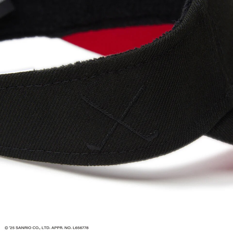 ニューエラ（NEW ERA）（レディース）サンバイザー ロングバイザー HELLO KITTY BLK 14348593