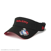 (レディース)サンバイザー ロングバイザー HELLO KITTY BLK 14348593