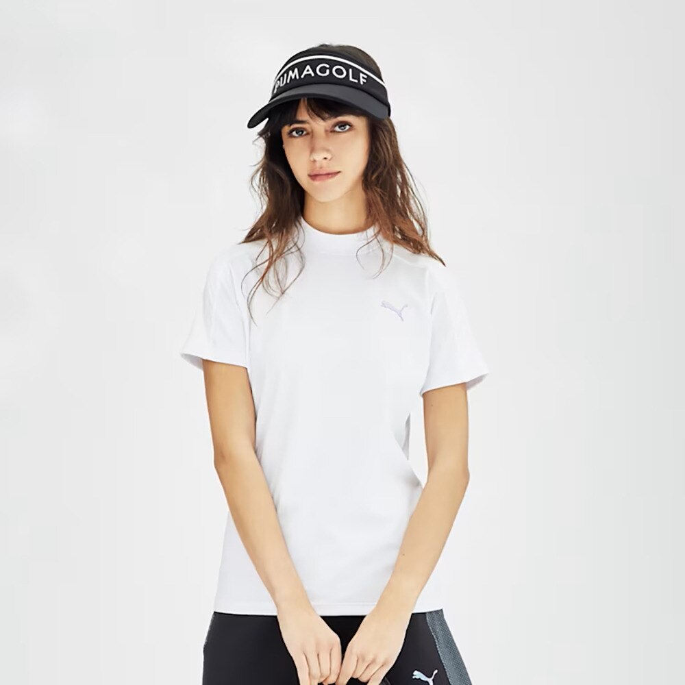 プーマ（PUMA）（レディース）ゴルフ PF クリスタルロゴ バイザー 026698-01
