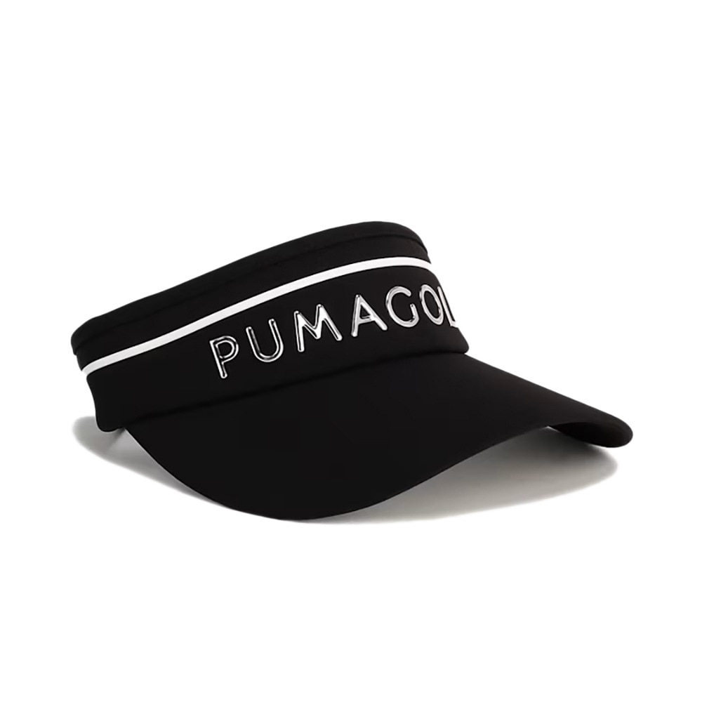 プーマ（PUMA）（レディース）ゴルフ PF クリスタルロゴ バイザー 026698-01