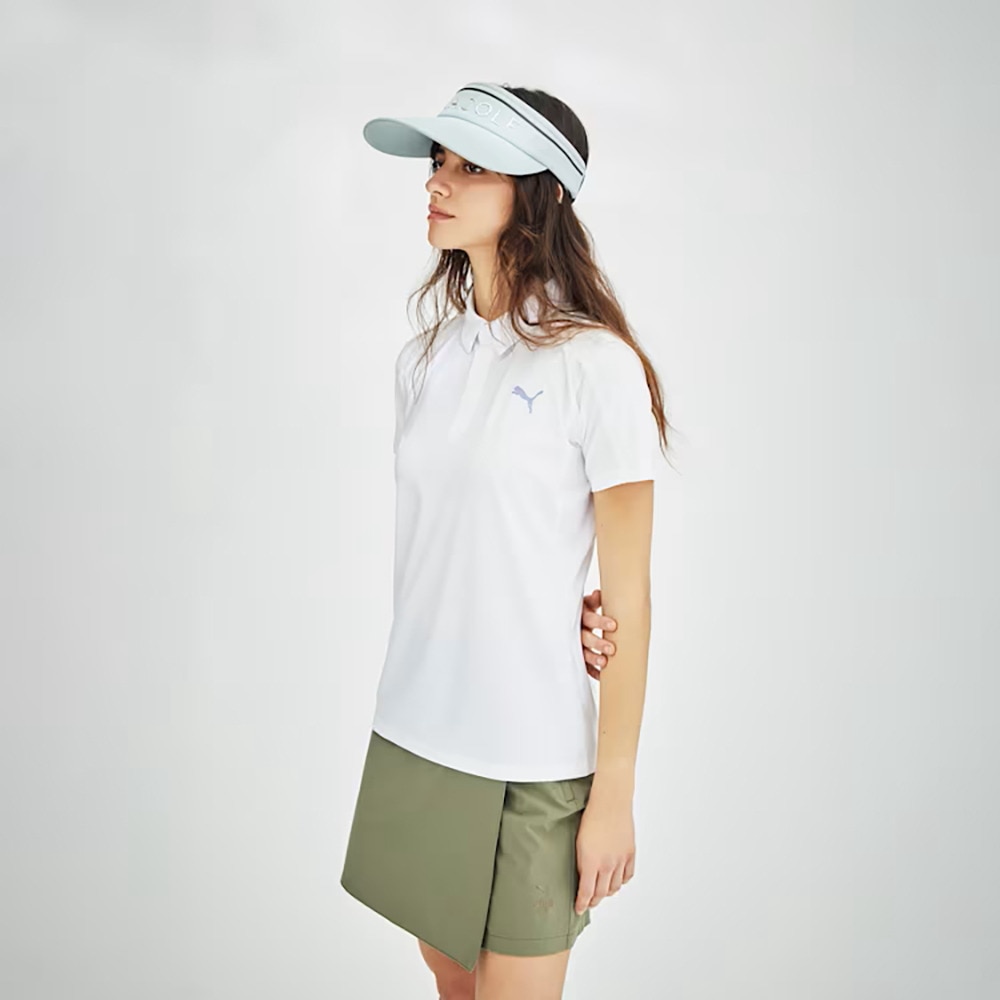 プーマ（PUMA）（レディース）ゴルフ PF クリスタルロゴ バイザー 026698-02