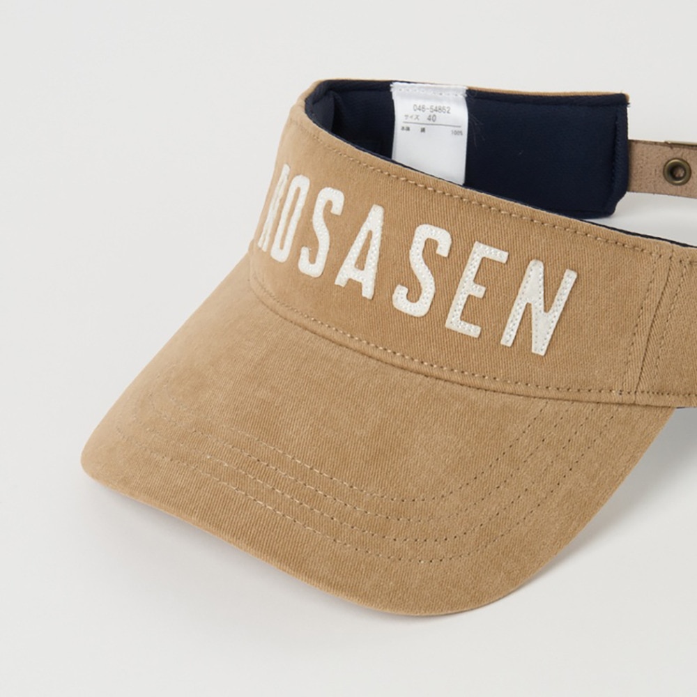 ROSASEN（ROSASEN）（レディース）帽子 コットンツイルWashバイザー 046-54862-25AW-052