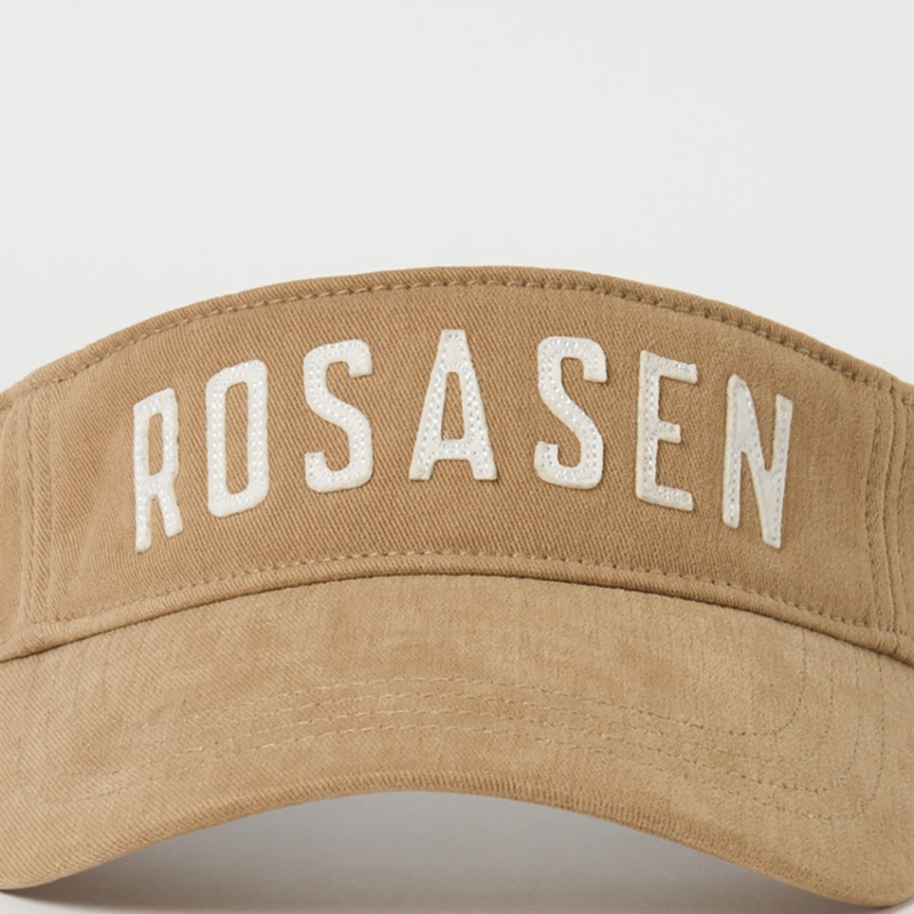 ROSASEN（ROSASEN）（レディース）帽子 コットンツイルWashバイザー 046-54862-25AW-052