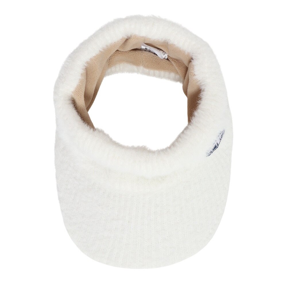 フィドラ（FIDRA）（レディース）ゴルフ シャギー ニットバイザー FD5UWD04 WHT