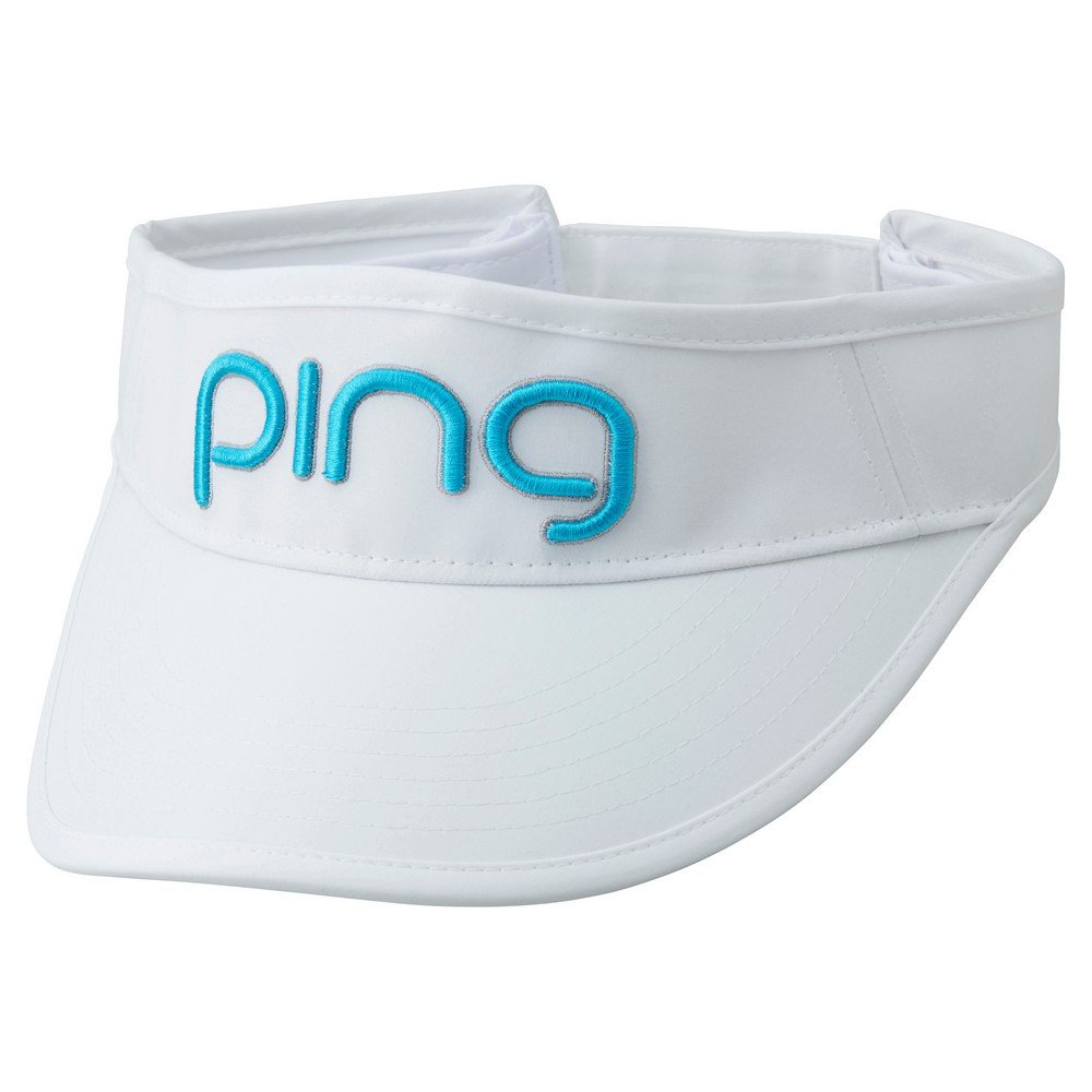 ピン（PING）（レディース）ゴルフ 帽子 ツアーバイザー ホワイト