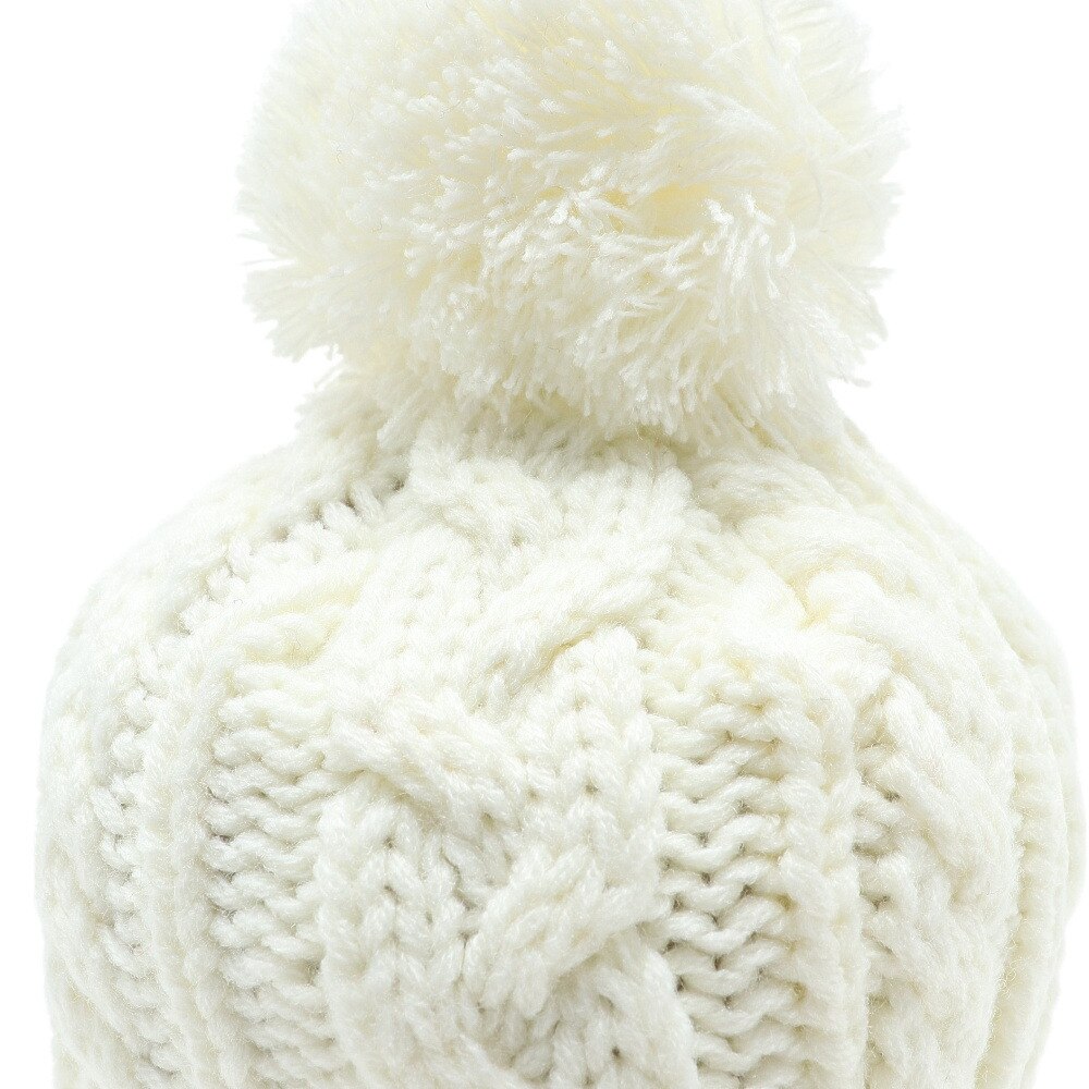 トミーアーマー（Tommy Armour）（レディース）ゴルフ 寒さ対策 防寒 あったかグッズ 裏フリース ニットキャップ TAST22F080009 WHT