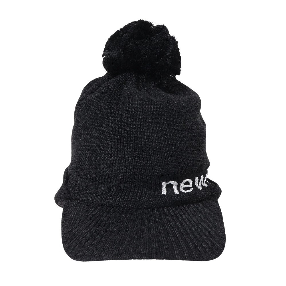 ニューバランス（new balance）（レディース）ゴルフ ニット帽 2WAY ブリムビーニー 012-3287515-010