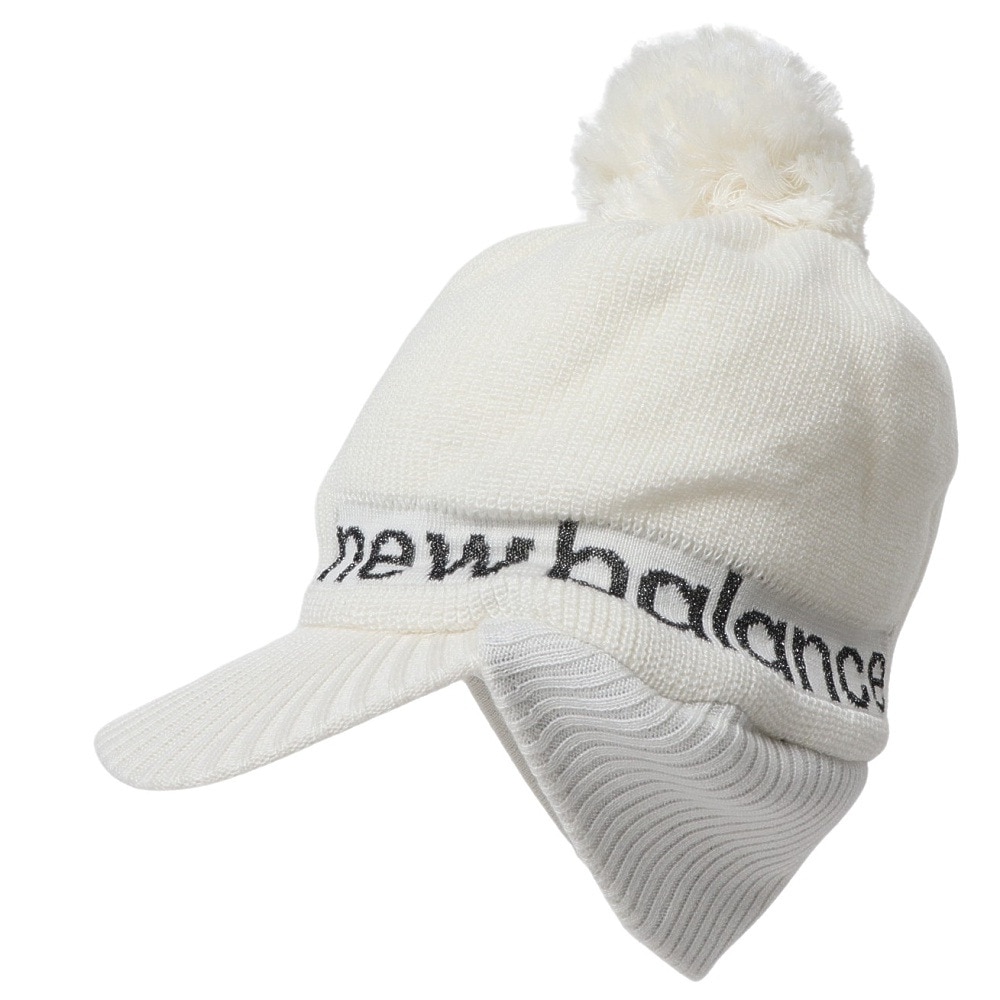 ニューバランス（new balance）（レディース）ゴルフ ニット帽 2WAY BRIM ビーニー 012-3287515-030