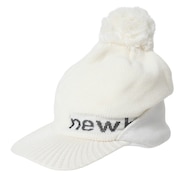 (レディース)ゴルフ ニット帽 2WAY BRIM ビーニー 012-3287515-030