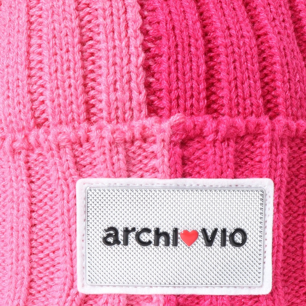 アルチビオ（archivio）（レディース）ゴルフ ニット帽 A310008-125