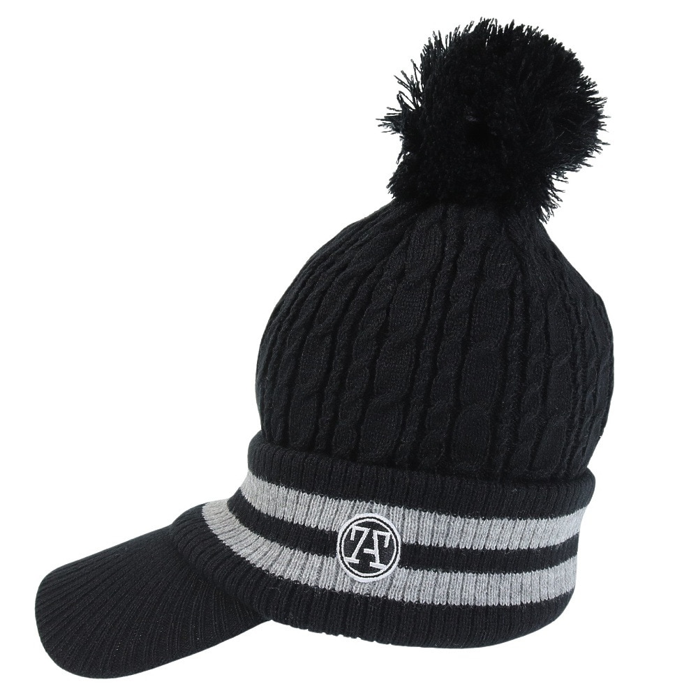 トミーアーマー（Tommy Armour）（レディース）ゴルフ 防寒 ニットキャップ TAST23F080009 BLK