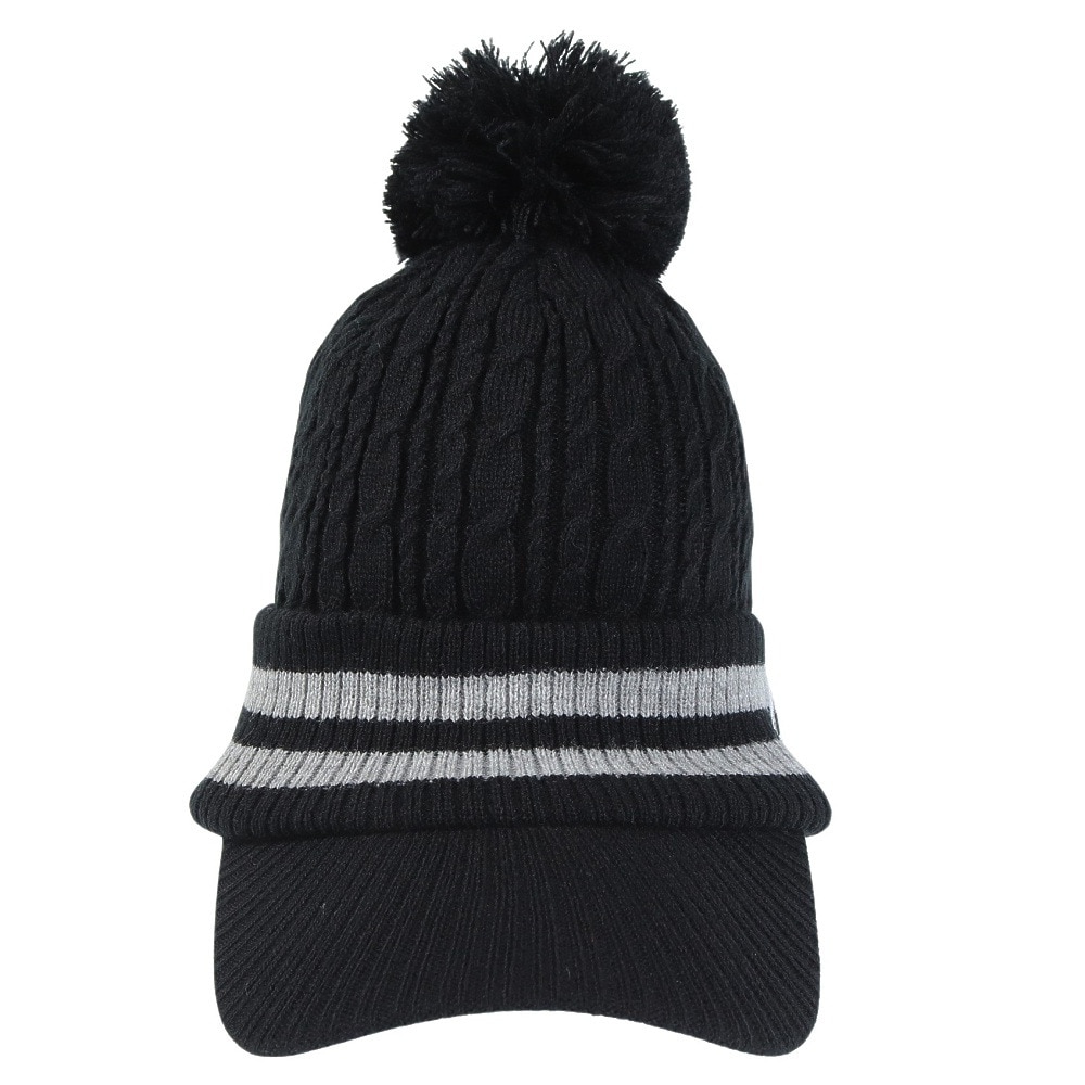 トミーアーマー（Tommy Armour）（レディース）ゴルフ 防寒 ニットキャップ TAST23F080009 BLK