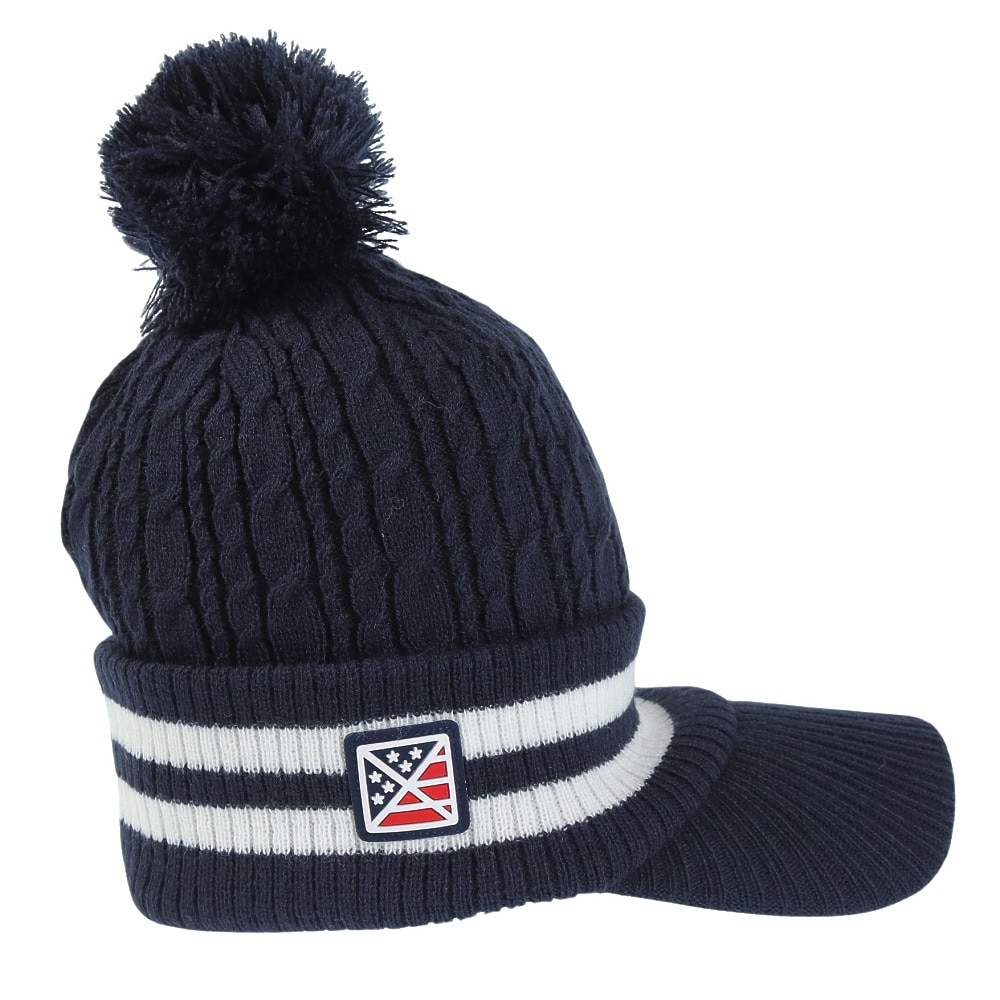 トミーアーマー（Tommy Armour）（レディース）ゴルフ 防寒 ニットキャップ TAST23F080009 NVY