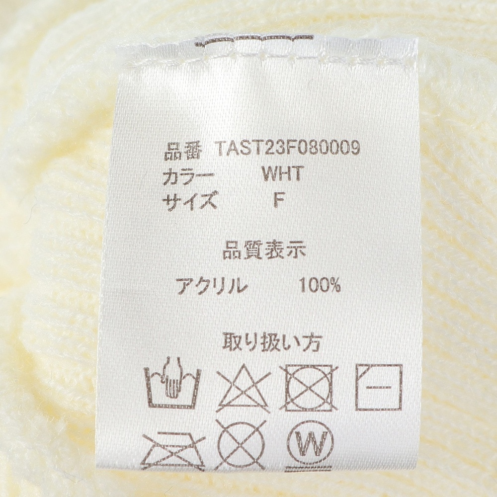 トミーアーマー（Tommy Armour）（レディース）ゴルフ ニットキャップ TAST23F080009 WHT
