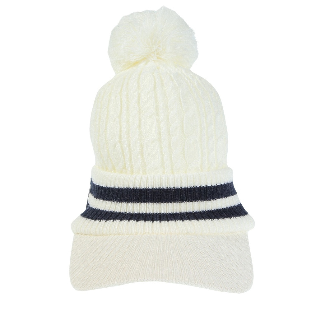 トミーアーマー（Tommy Armour）（レディース）ゴルフ ニットキャップ TAST23F080009 WHT