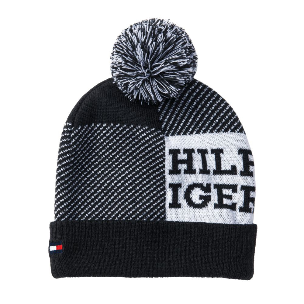 トミー ヒルフィガー ゴルフ（TOMMY HILFIGER GOLF）（レディース）ゴルフ ニット帽 ビーニー THMB3F60-BLK