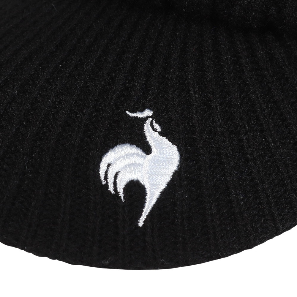 ルコックスポルティフ（lecoqsportif）（レディース）ゴルフ ニットキャップ LG4FCP40L BK00