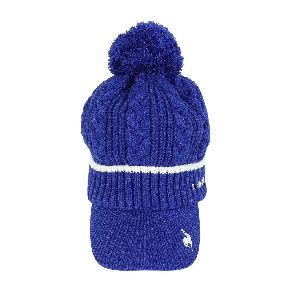 ルコックスポルティフ（lecoqsportif）（レディース）ゴルフ ニットキャップ LG4FCP40L BL00