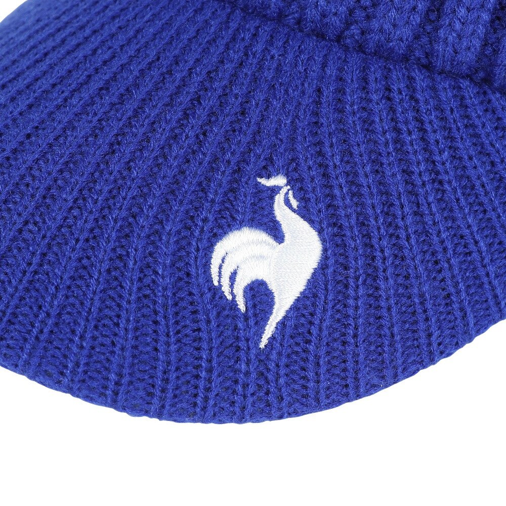 ルコックスポルティフ（lecoqsportif）（レディース）ゴルフ ニットキャップ LG4FCP40L BL00