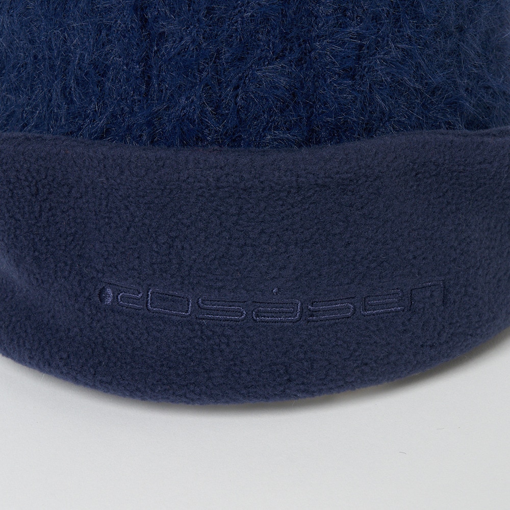 ROSASEN（ROSASEN）（レディース）ゴルフ フェザーヤーン ツバ付き ニットキャップ 046-54062-25AW-098