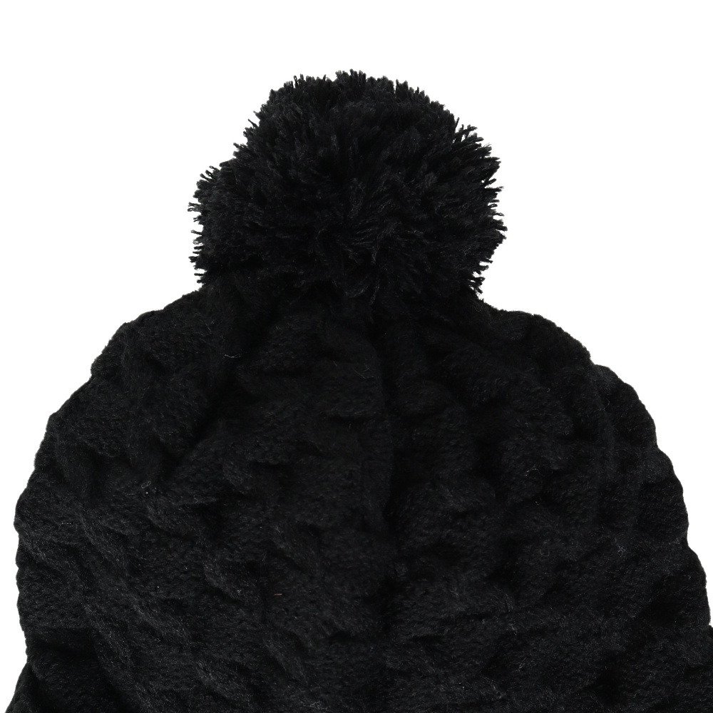 トミーアーマー（Tommy Armour）（レディース）ゴルフ ポンポン付き ニットキャップ TAST25F080011 BLK