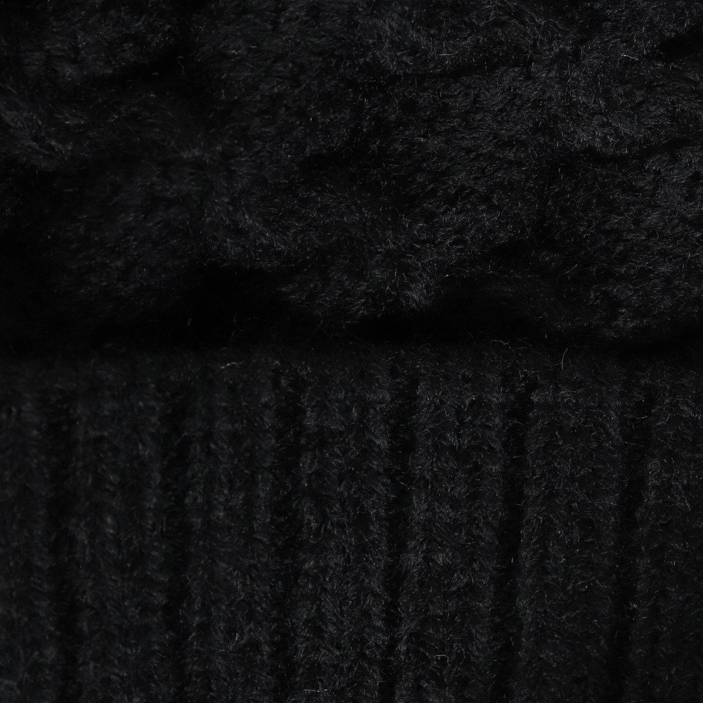 トミーアーマー（Tommy Armour）（レディース）ゴルフ ポンポン付き ニットキャップ TAST25F080011 BLK