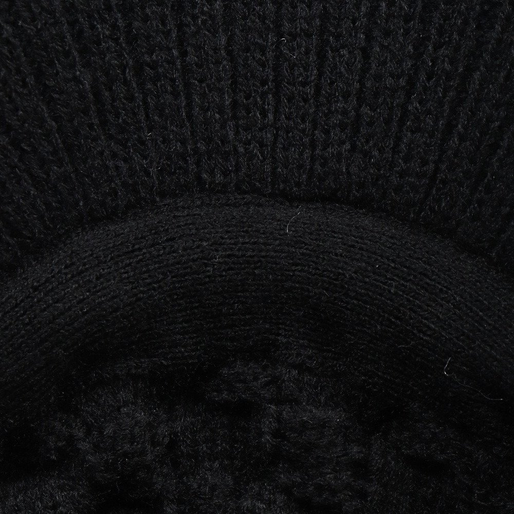 トミーアーマー（Tommy Armour）（レディース）ゴルフ ポンポン付き ニットキャップ TAST25F080011 BLK