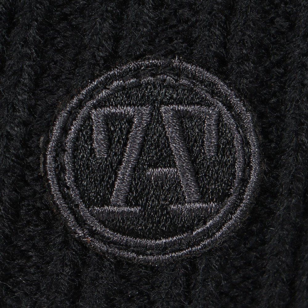 トミーアーマー（Tommy Armour）（レディース）ゴルフ ポンポン付き ニットキャップ TAST25F080011 BLK