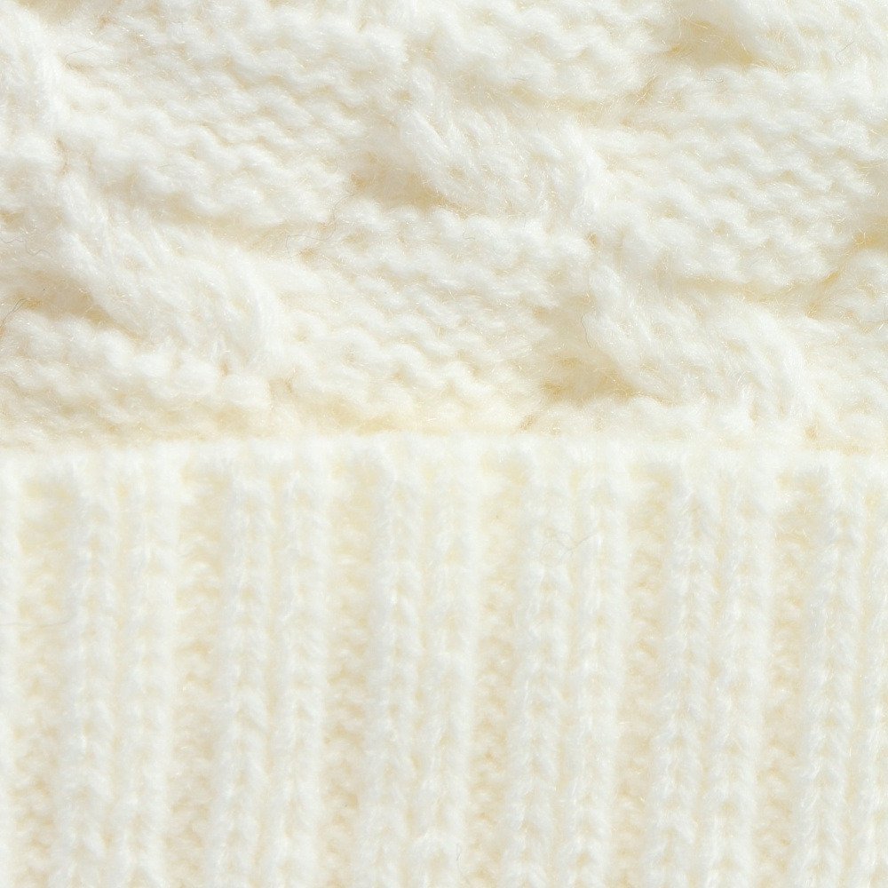 トミーアーマー（Tommy Armour）（レディース）ゴルフ ポンポン付き ニットキャップ TAST25F080011 WHT