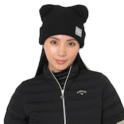 (レディース)ゴルフ クマ耳付き ビーニー C25291217